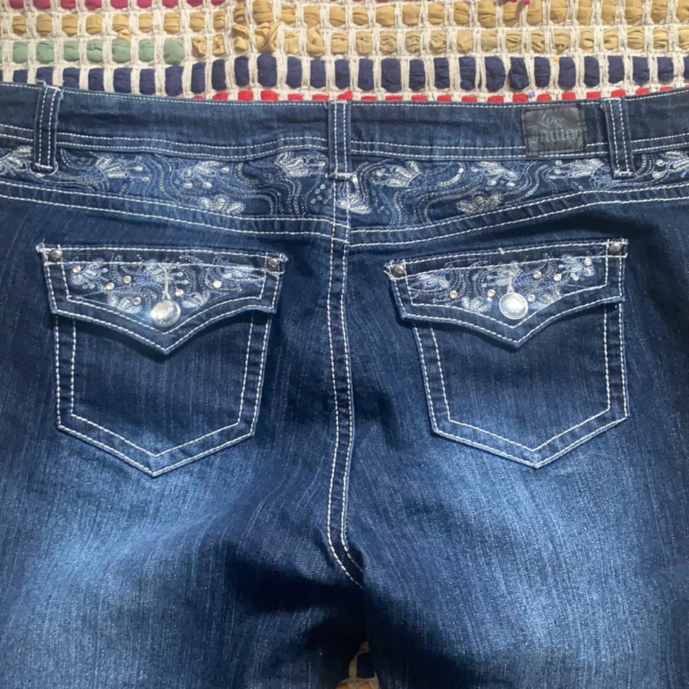 2000s Love Indigo jeans